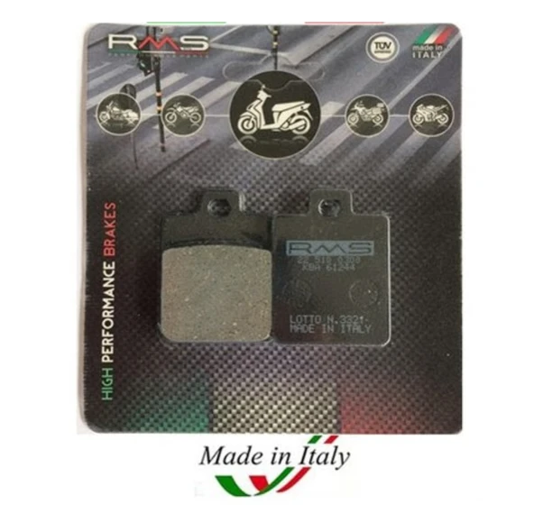 Sym Fiddle 3 200  Arka Fren Balata RMS (made in italy) ürün görseli 1