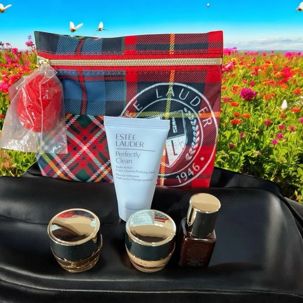ESTEE LAUDER-Çok-Şık-Makyaj-Çantası - Resim 4