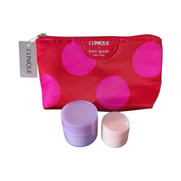 Clinique Çok-Şık-Makyaj-Çantası-Pembe-Renk ürün görseli 1
