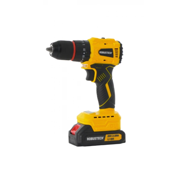 Robustech CD-20N Kömürsüz Darbeli Akülü Vidalama Matkap ürün görseli 1