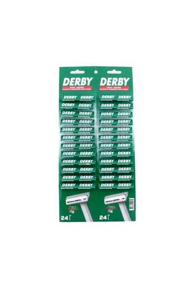 Derby  Kartela Tek Traş Bıçağı 48 Li ürün görseli 1