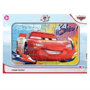 KS GAMES FRAME PUZZLE 24 PARCA CARS ürün görseli 1