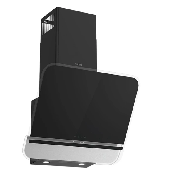 Tecna 8871 60 cm Siyah Duvar Tipi Davlumbaz - Resim 2