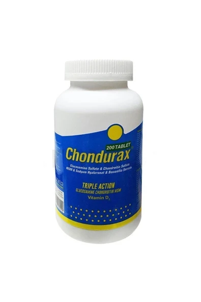 Chondurax Triple Action Glucosamine Chondroitin Msm 200 Tablet ürün görseli 1