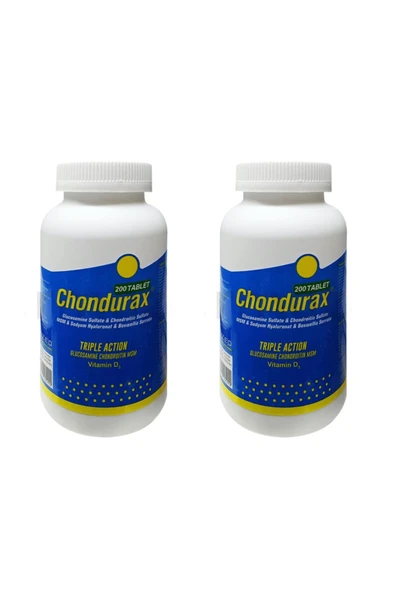 Chondurax Triple Action D3 Vitamin 200 Tablet X 2 Adet ürün görseli 1