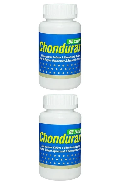 Chondurax ( 2 Li Paket ) Glukozamin Chondroitin Msm 90 Tablet ürün görseli 1