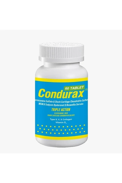 Chondurax Condurax Glucosamine Chondroitin Msm 60 Tablet ürün görseli 1