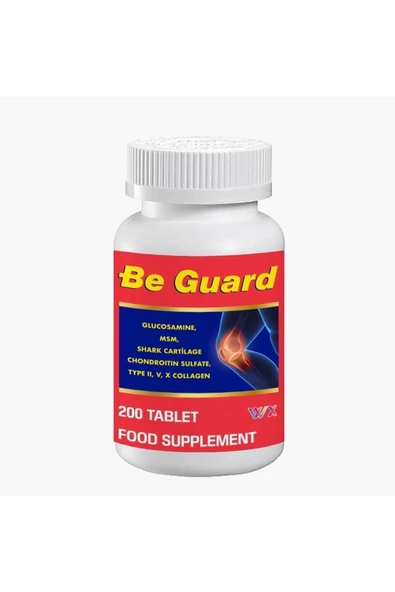 Be Guard Glukozamin Shark Cartilage Tip 2-5-10 Kolajen Içeren 200 Tablet Eklem Kas Kondroitin Msm ürün görseli 1