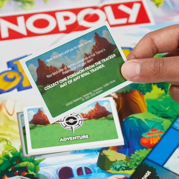 Orjinal Monopoly Pokemon İngilizce Monopoly - Resim 5
