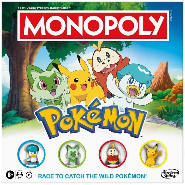 Orjinal Monopoly Pokemon İngilizce Monopoly ürün görseli 1