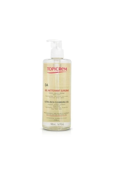Topicrem Ad Ultra Rich Cleansing Gel Face And Body 500ml ürün görseli 1