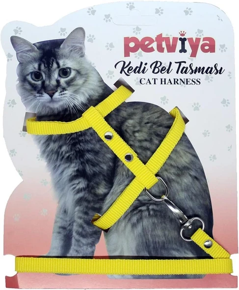 Petviya Kedi Gögüs (Bel) Tasmasi Sari ürün görseli 1
