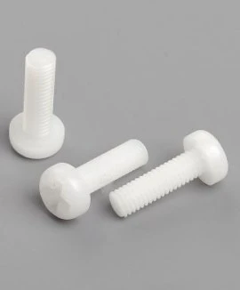 10 Adet Metrik 3 M3x10mm Plastik Vida Beyaz Arduino, Proje Vidası PS-310 ürün görseli 1