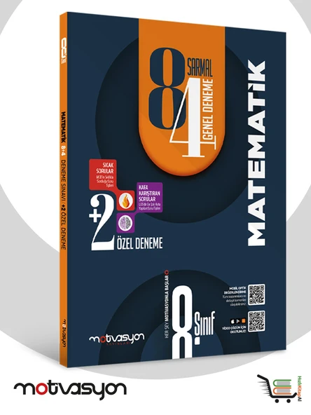 Motivasyon 8. Sınıf Matematik 8+4+2 Deneme ürün görseli 1