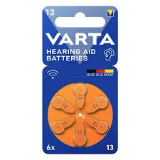 Varta 13 Numara İşitme Cihazı Pili – 1.45V Çinko Hava – Cıvasız – Orijinal Almanya Üretimi ürün görseli 1