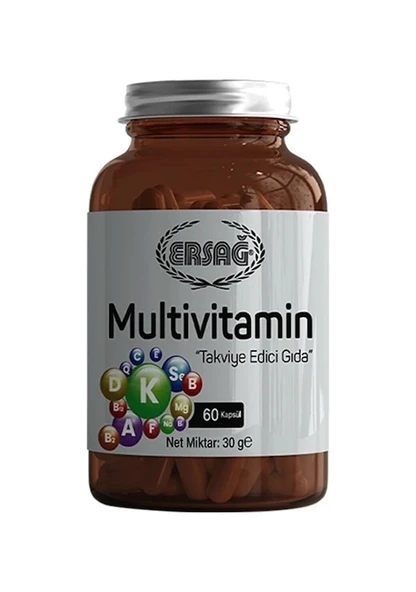 ERSAĞ MULTİVİTAMİN 60 KAPSÜL ürün görseli 1