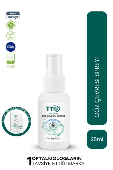 TTO GÖZ ÇEVRESİ SPREYİ 25 ML ürün görseli 1