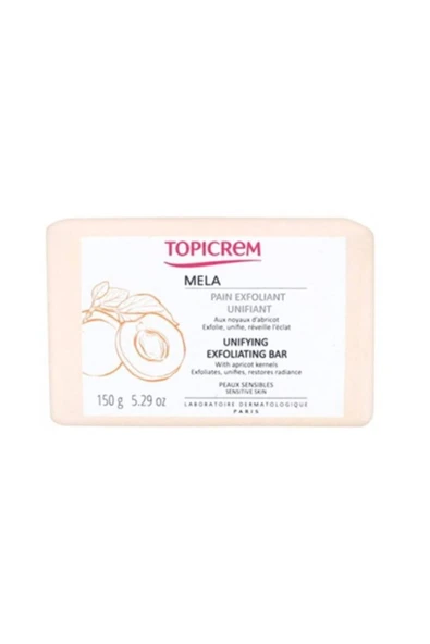 Topicrem Mela Unifying Exfoliating Bar Sabun  150 gr ürün görseli 1