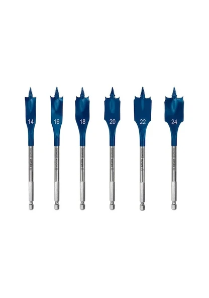 Bosch 14-24 Mm 6 Lı Expert Yaprak Matkap Ucu Seti 2608900332 ürün görseli 1