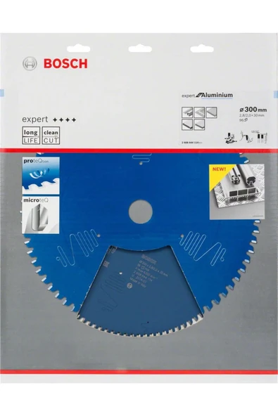 Bosch Expert Serisi Alüminyum Için 300*30 Mm 96 Diş Daire Testere Bıçağı - 2608644114 ürün görseli 1