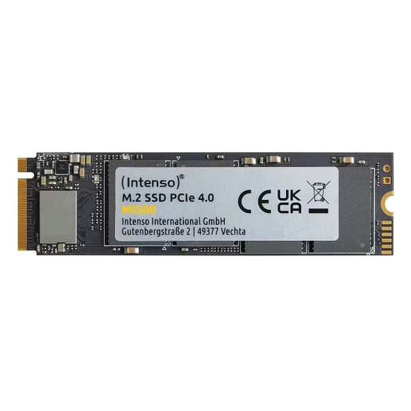 Intenso MI500 3836460 1TB (5300/4500MB/s) M.2 2280 PCIe 4.0 NVMe SSD ürün görseli 1