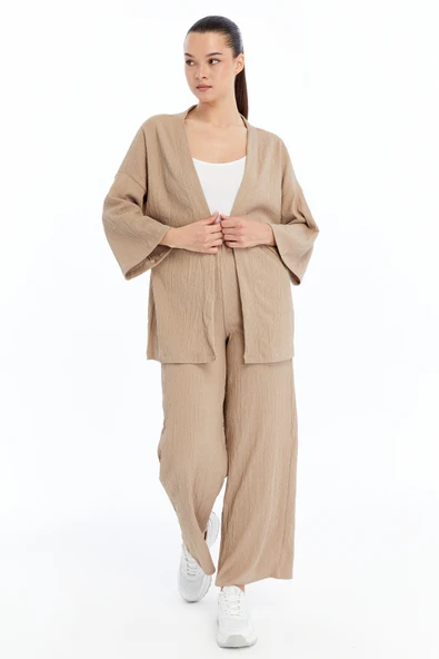 Kadın Kimono Pantolon Takım ürün görseli 1