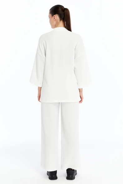 Kadın Kimono Pantolon Takım - Resim 8