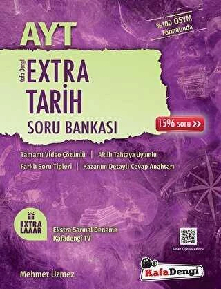 KAFADENGİ AYT TARİH EXTRA SORU BANKASI ürün görseli 1
