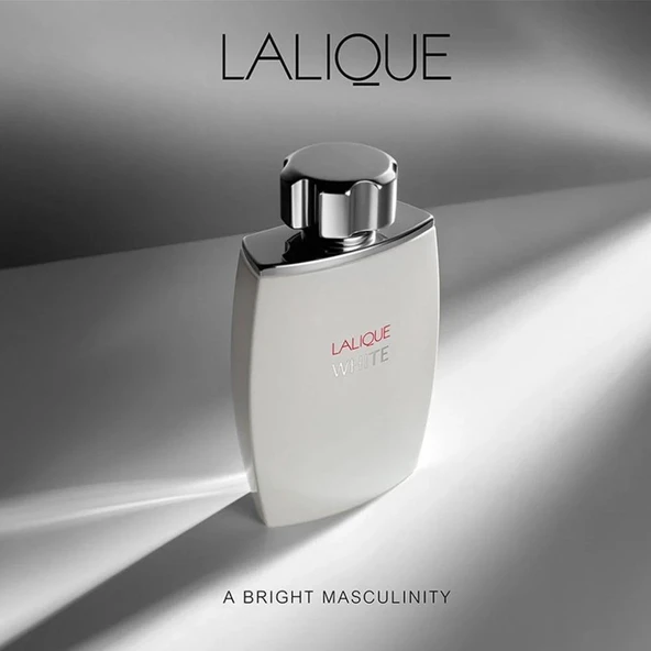 Lalique White EDT 125 ml Erkek Parfümü - Resim 5