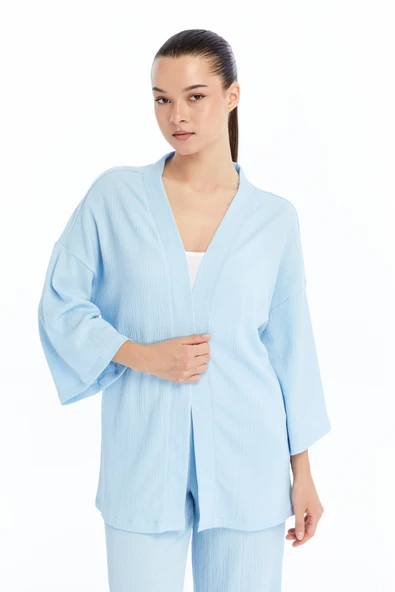 Kadın Kimono Pantolon Takım - Resim 2