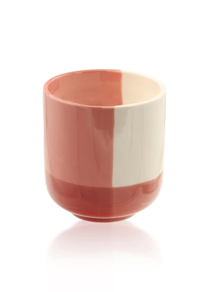 The Mia Porselen Saksı Pembe 9x10 cm ürün görseli 1