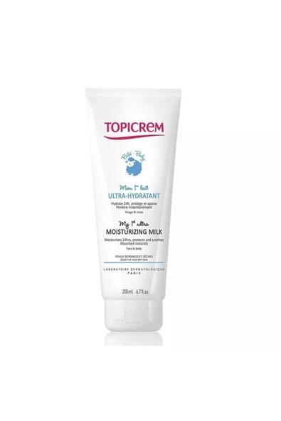 Topicrem Baby Ultra Nemlendirici Süt 200 ml ürün görseli 1