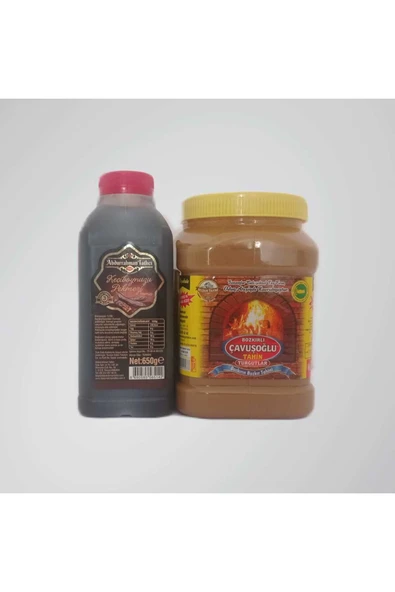 peynel Abdurrahman Tatlıcı Keçiboynuzu Pekmezi 650g Çavuşoğlu Tahin 930g ürün görseli 1