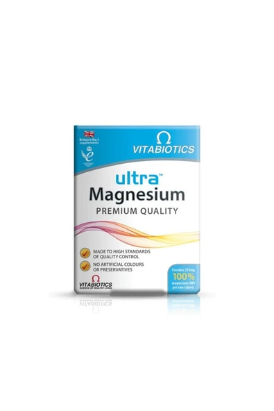 Vitabiotics Ultra Magnesium 60 Tablet x2 Adet ürün görseli 1