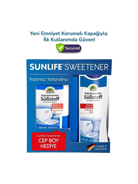 Sunlife Substoff Tatlandırıcı 1200 Tablet +  300 Tablet Hediye ürün görseli 1
