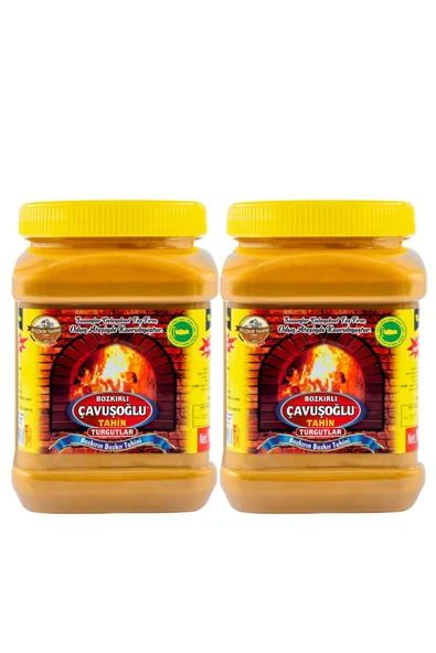Bozkırlı Çavuşoğlu Çifte Kavrulmuş Kepeksiz Bozkır Tahini 930 Gr X 2 Adet ürün görseli 1