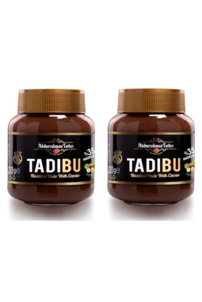 Abdurrahman Tatlıcı Tadıbu Kakaolu Fındık Ezmesi 2 X 330 G ürün görseli 1