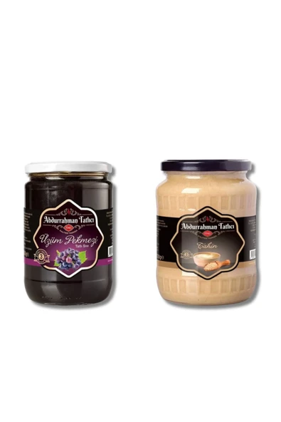 Abdurrahman Tatlıcı Tahin 700 gr & Üzüm Pekmezi 800 gr ürün görseli 1