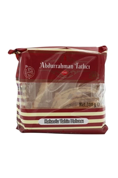 Abdurrahman Tatlıcı Tahin Helva Kakaolu 300 gr X12 ürün görseli 1