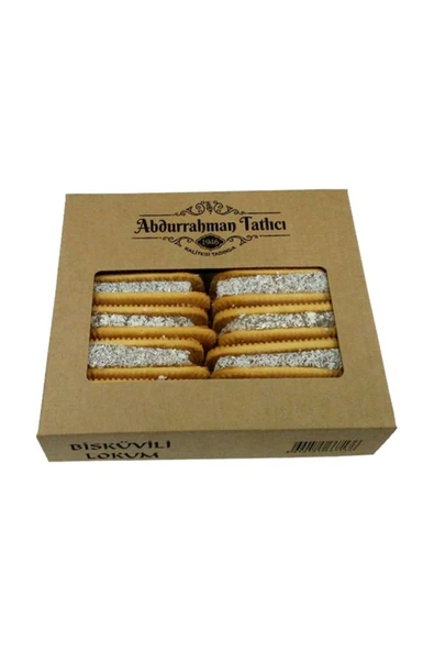 Abdurrahman Tatlıcı Bisküvili Lokum 450 gr ürün görseli 1
