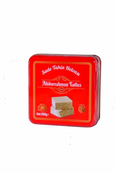 dudu çerez Abdurrahman Tatlıcı Sade Tahin Helva (300 Gr)