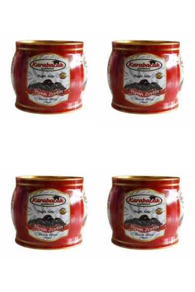 Karabacak Zeytin KARABACAK MEGA YAĞLI SELE 2 KG TENEKE KUTU 4 KUTU ürün görseli 1