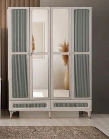 URAS MDF 4 KAPILI DOLAP ürün görseli 1
