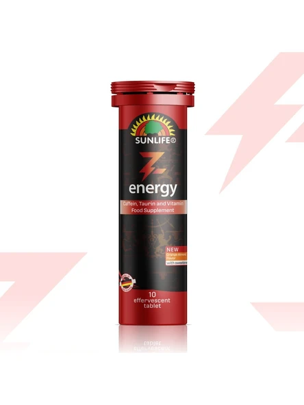 Sunlife Z-Energy 10 Efervesan Tablet ürün görseli 1