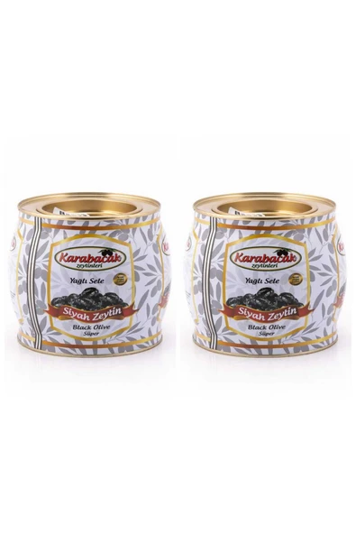 Karabacak Zeytin KARABACAK YAĞLI SELE 2 KG SÜPER TENEKE KUTU ürün görseli 1