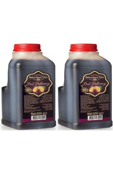 Abdurrahman Tatlıcı Dut Pekmezi Bidon 650 gr 2 Adet ürün görseli 1