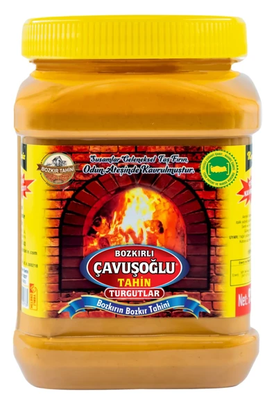 Bozkırlı Çavuşoğlu Çavuşoğlu Bozkır Tahini Kepeksiz Tahin Plastik Kutu 930gr ürün görseli 1
