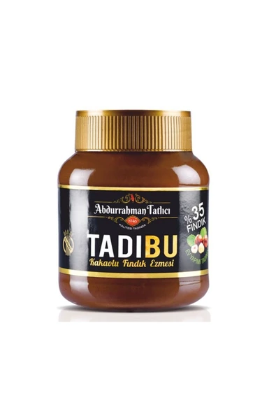 Abdurrahman Tatlıcı Tadıbu Kakaolu Fındık Ezmesi 330 gr ürün görseli 1