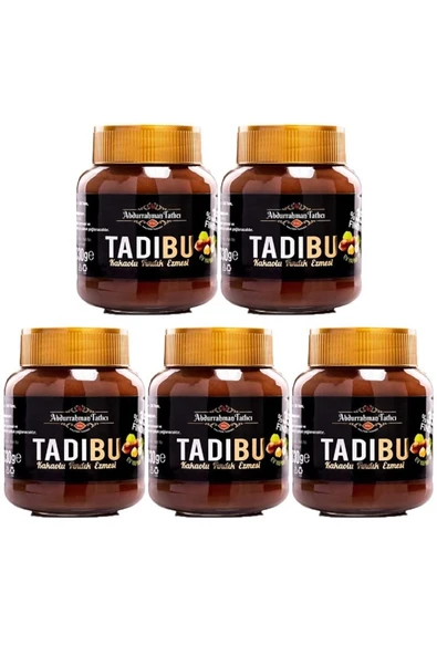 Abdurrahman Tatlıcı Tadıbu Kakaolu Fındık Ezmesi 5 X 330 Gr ürün görseli 1