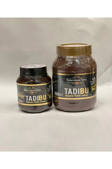 tadıbu 850gr Kakaolu Fındık Kreması Ve 330gr Bitter Kakaolu Fındık Ezmesi ürün görseli 1